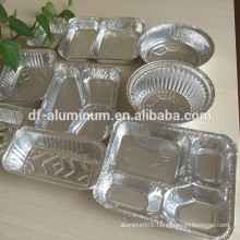 disposable aluminum foil container for baking frozen